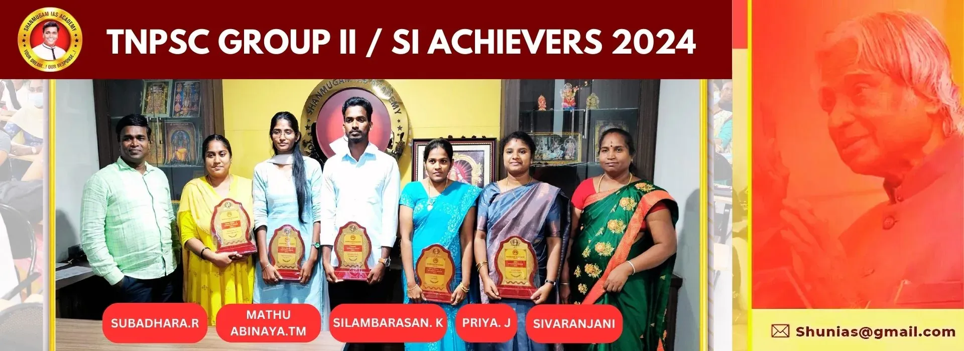Shanmugam IAS Academy Coimbatore – IAS, TNPSC, Bank, SI, TET coaching