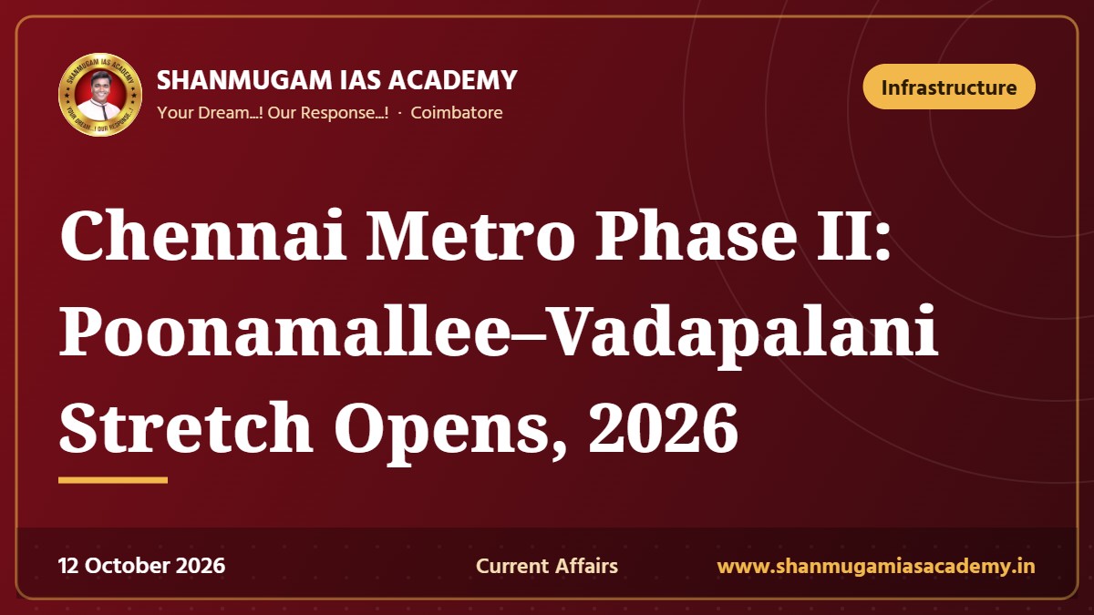 Chennai Metro Phase II: Poonamallee–Vadapalani Stretch Opens, 2026