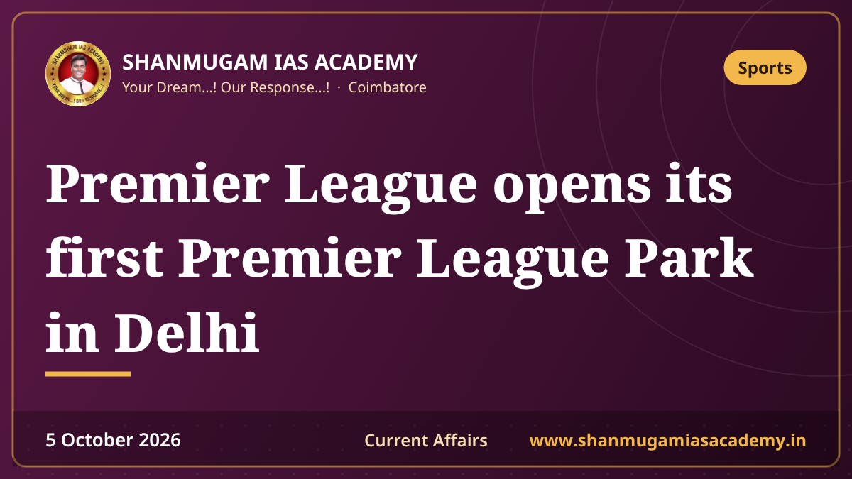 Premier League opens its first Premier League Park in Delhi