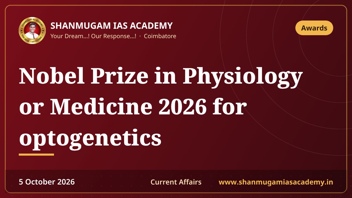 Nobel Prize in Physiology or Medicine 2026 for optogenetics