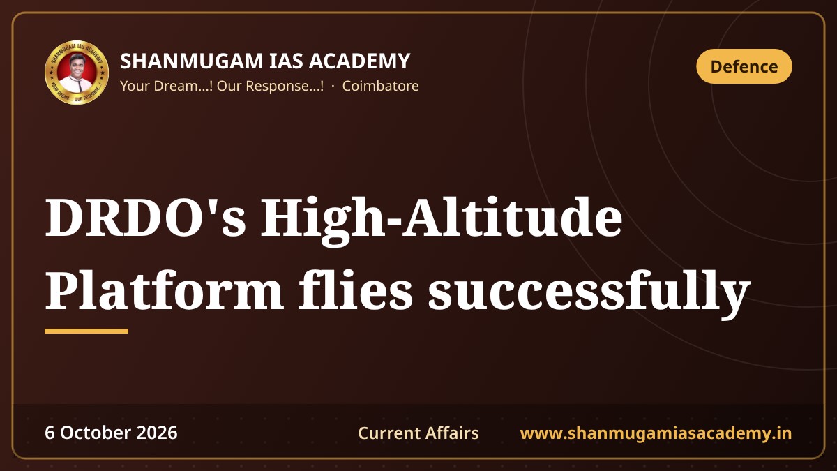 DRDO's High-Altitude Platform flies successfully