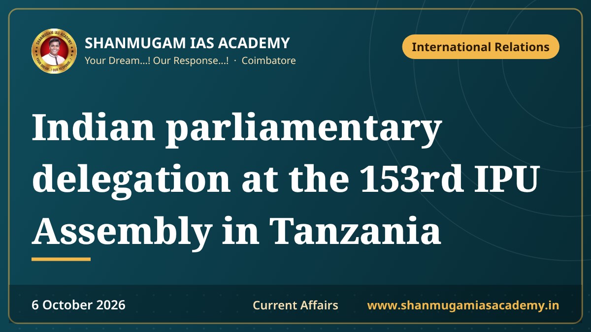 Indian parliamentary delegation at the 153rd IPU Assembly in Tanzania