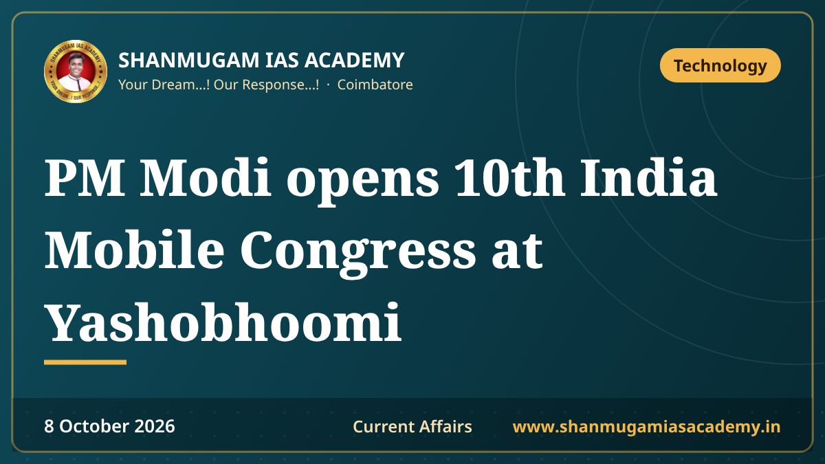 PM Modi opens 10th India Mobile Congress at Yashobhoomi