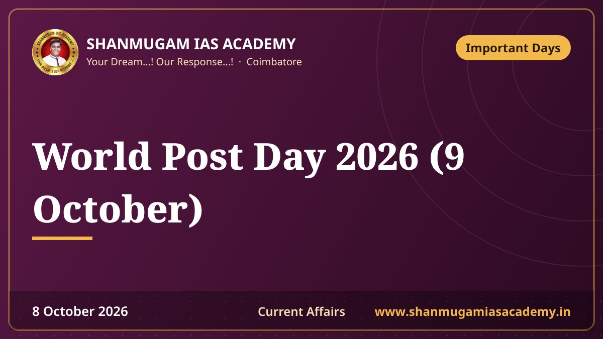 World Post Day 2026 (9 October)