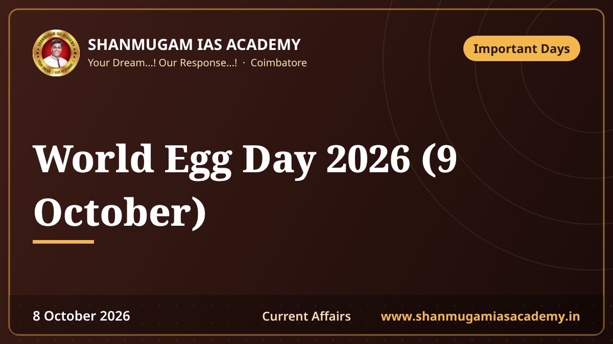 World Egg Day 2026 (9 October)