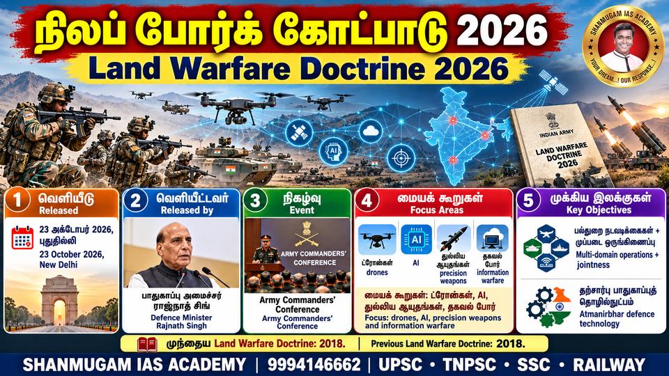 Defence Minister Rajnath Singh releases the new 'Land Warfare Doctrine' at the Army Commanders' Conference