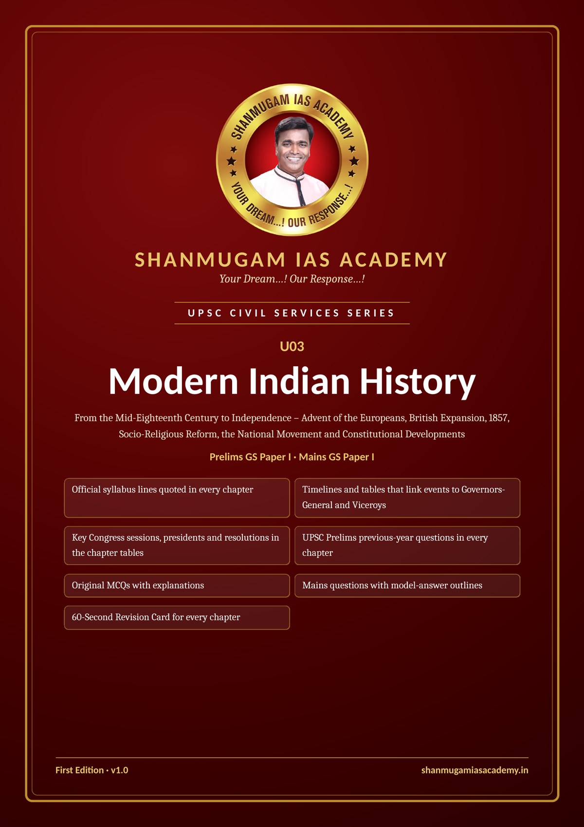 U03 · Modern Indian History – UPSC Civil Services (Prelims & Mains)