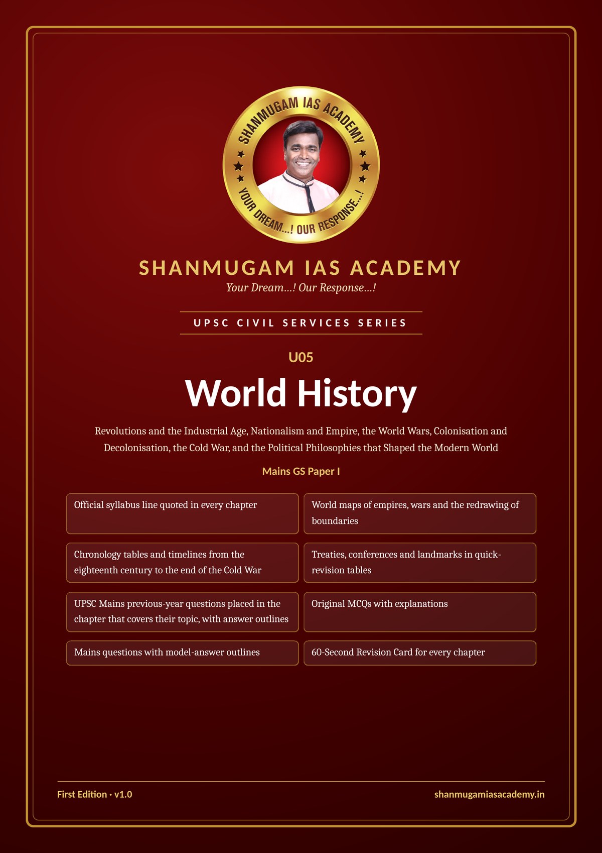 U05 · World History – UPSC Civil Services (Prelims & Mains)