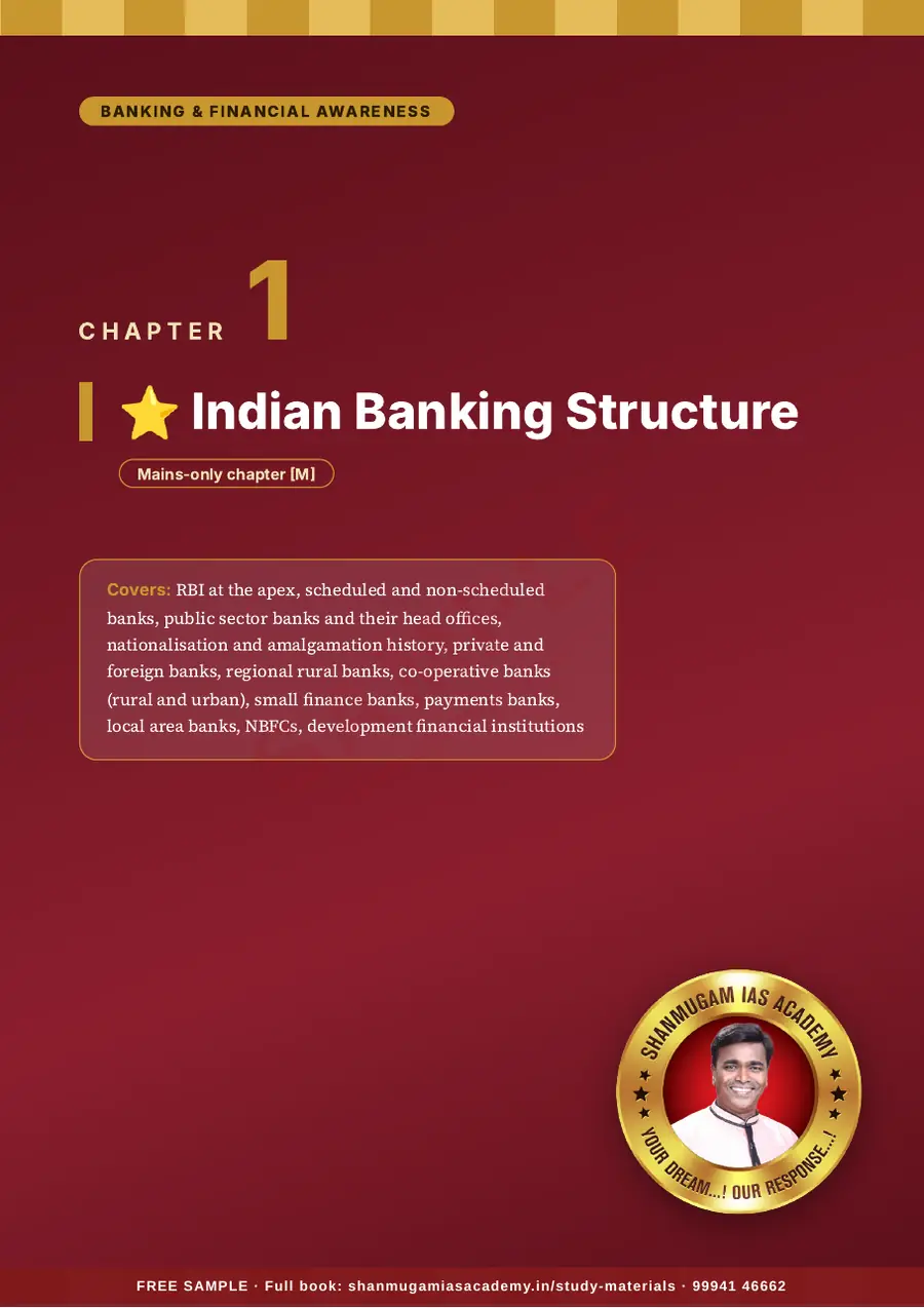 IBPS Clerk 2026 – Banking & Financial Awareness with Static GK (Prelims + Mains) – sample page 8