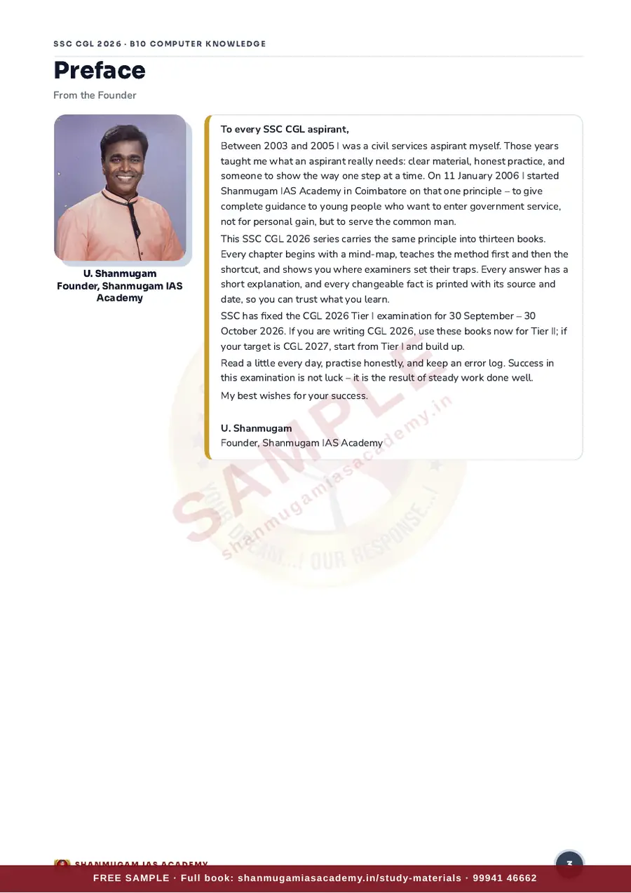 SSC CGL 2026 – Computer Knowledge (Tier II Paper I – Section III) – sample page 2