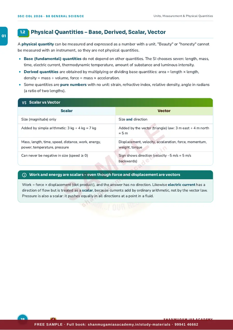 SSC CGL 2026 – General Science (Tier I + Tier II) – sample page 9