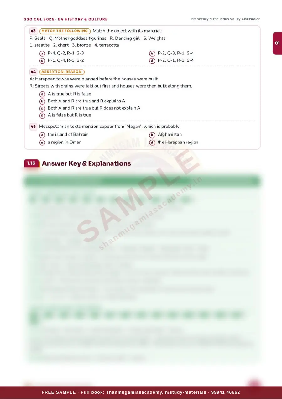 SSC CGL 2026 – History & Culture of India (Tier I + Tier II) – sample page 12