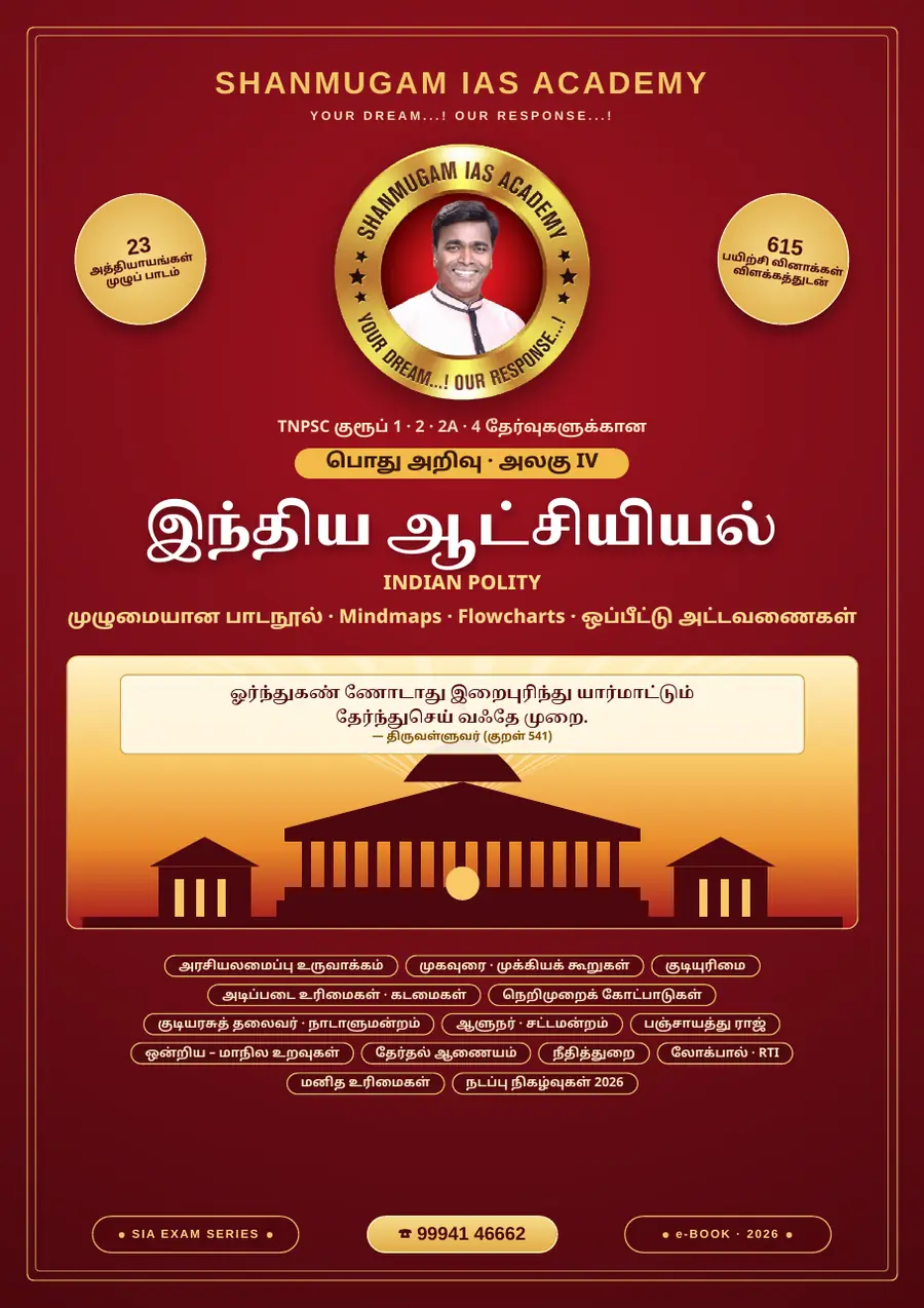 TNPSC பொது அறிவு அலகு IV — இந்திய ஆட்சியியல் (Indian Polity) – முழுமையான பாடநூல் – sample page 1