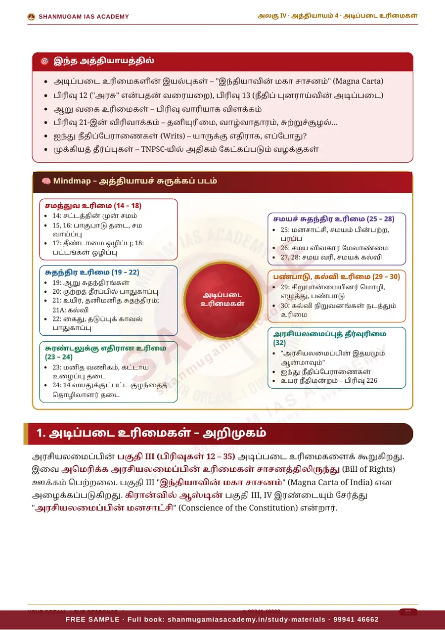 TNPSC பொது அறிவு அலகு IV — இந்திய ஆட்சியியல் (Indian Polity) – முழுமையான பாடநூல் – sample page 10