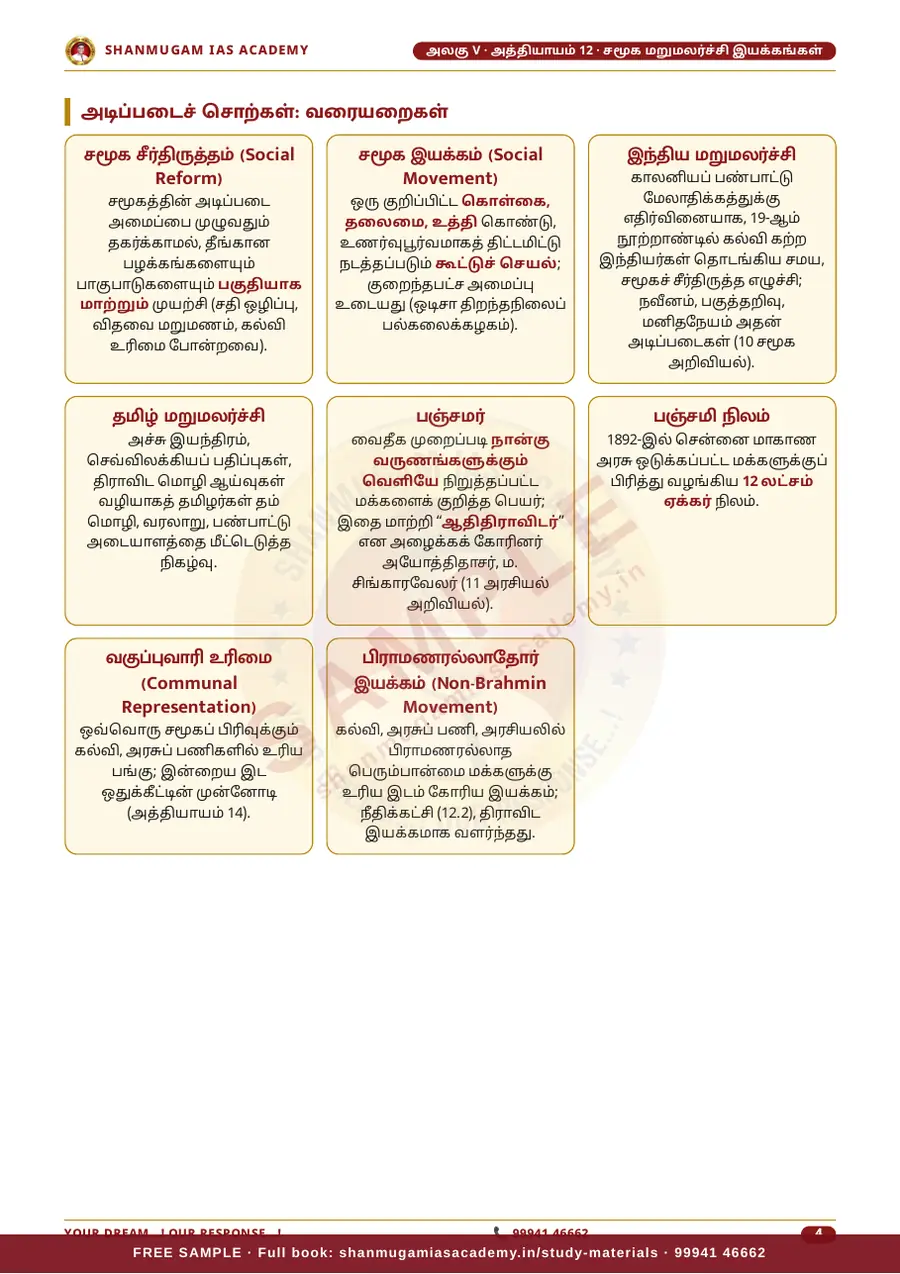 TNPSC பொது அறிவு அலகு V (பகுதி 2) — தமிழகப் பொருளாதாரம் (Tamil Nadu Economy) – முழுமையான பாடநூல் – sample page 7