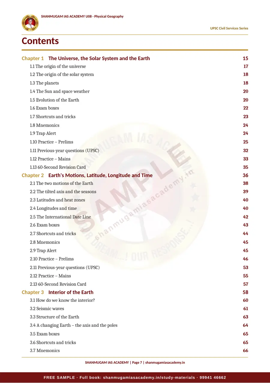 U08 · Physical Geography – UPSC Civil Services (Prelims & Mains) – sample page 7