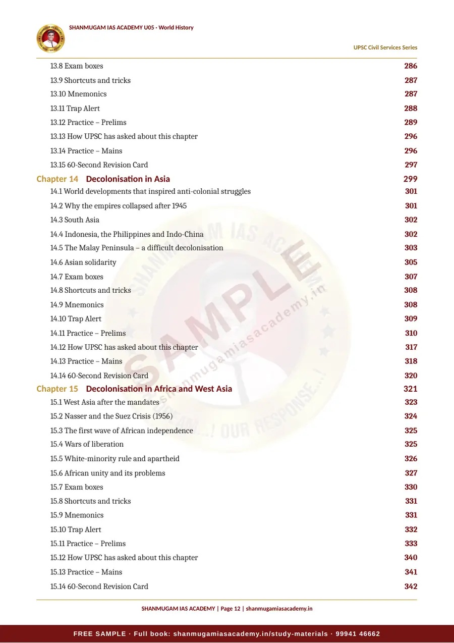 U05 · World History – UPSC Civil Services (Prelims & Mains) – sample page 12